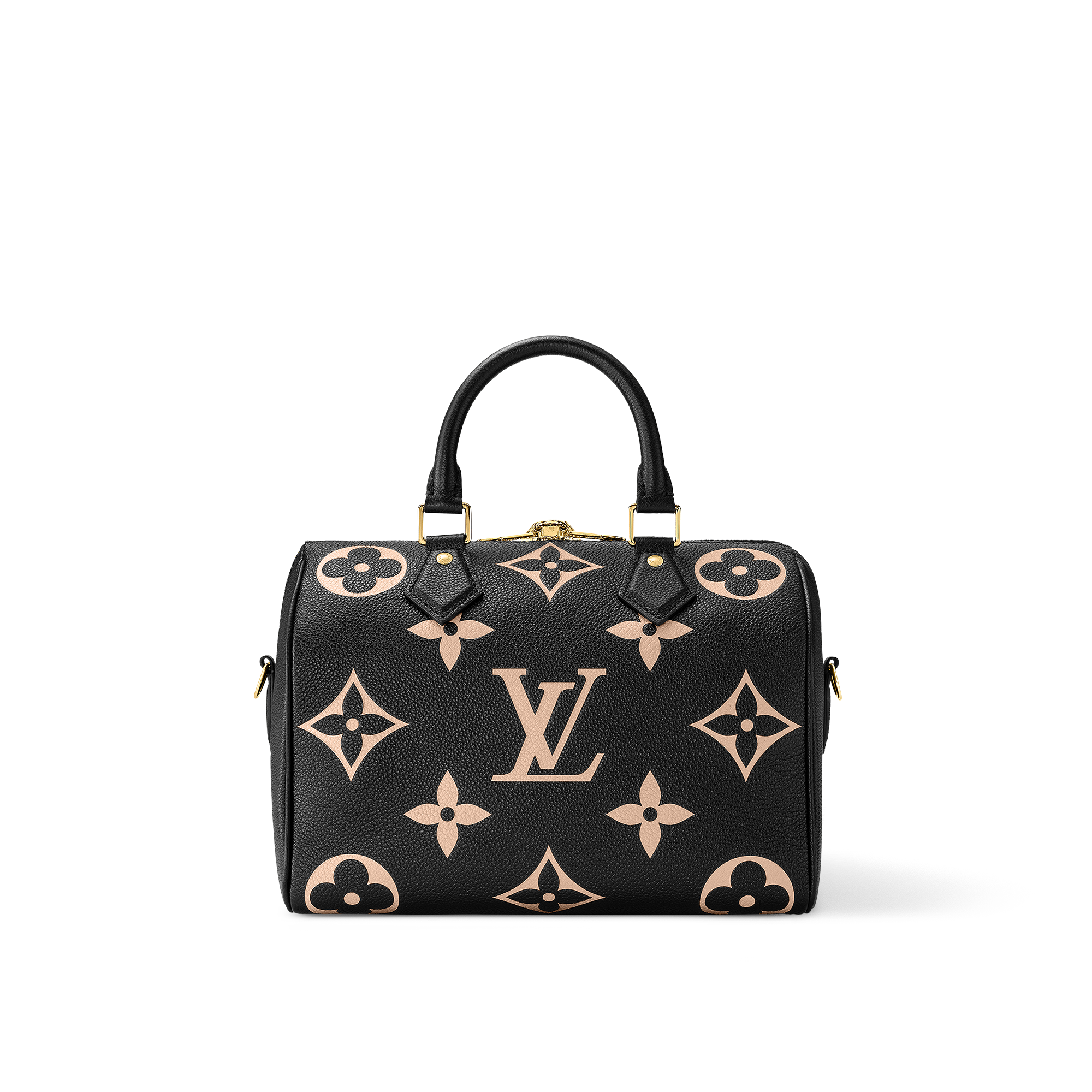 Speedy Bandoulière 25 Bicolor Monogram Empreinte Leather